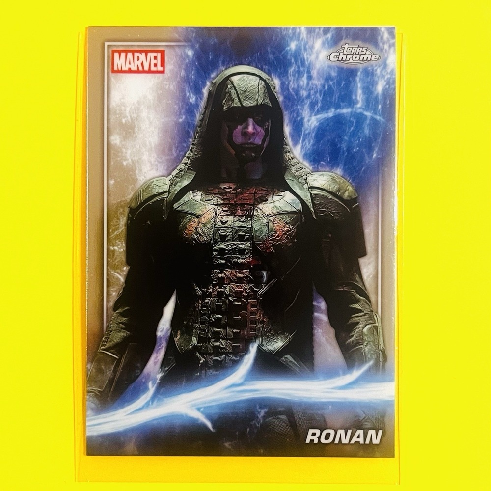 2025 Topps Chrome Marvel Studios Ronan #46 Phase Two Guardians of the Galaxy